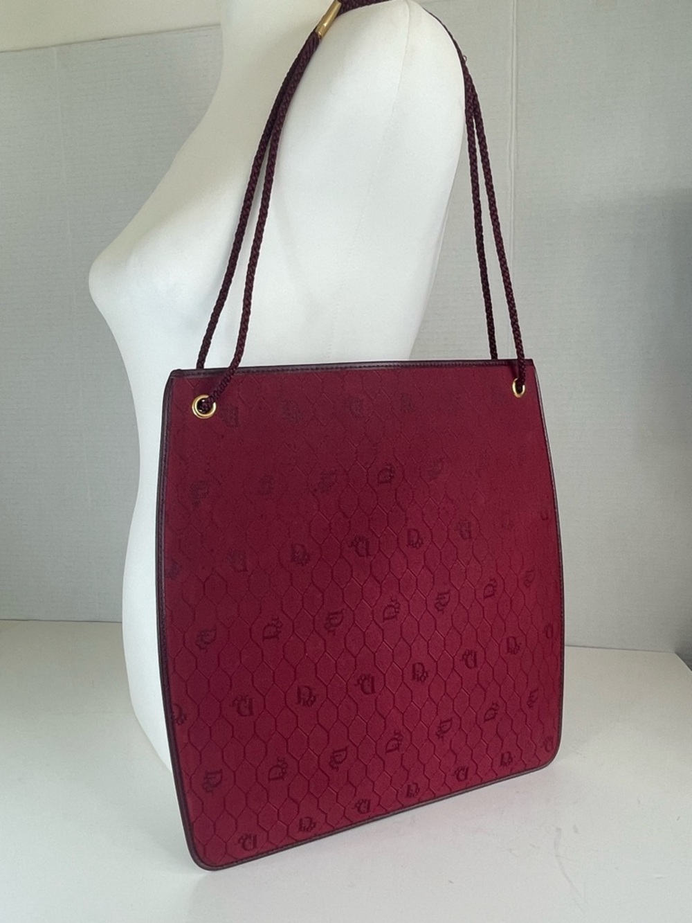 Christian Dior honeycomb canvas shoulder bag - Picture 11 of 11